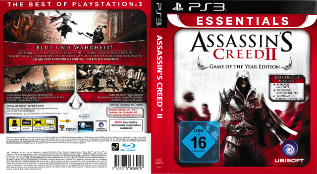 Assassin's Creed II — Komplett-Cover