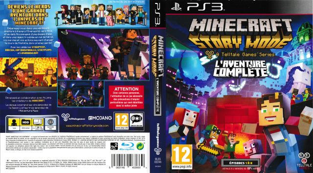 Minecraft: Story Mode — Komplett-Cover